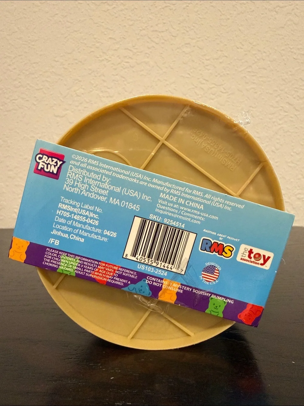 RMS The Original Mystery Dumpling Gummi Bear Edition